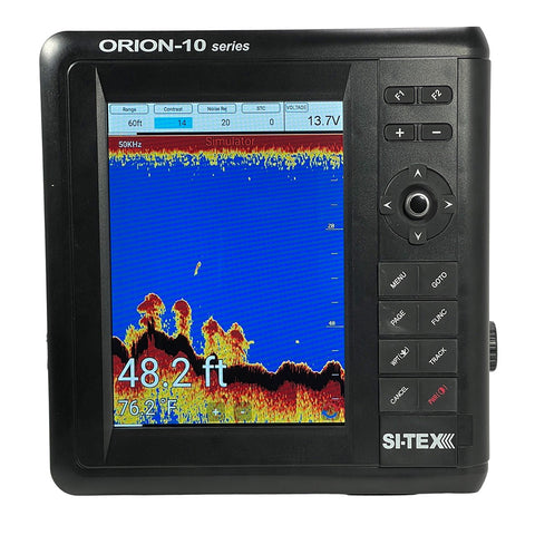 SI-TEX 10" Chartplotter System w/Internal GPS C-MAP 4D Card