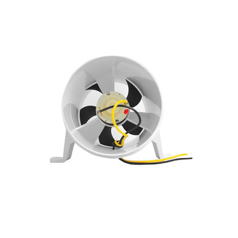 Attwood Turbo 4000 Series II Water-Resistant, In-Line Blower - 12V - White