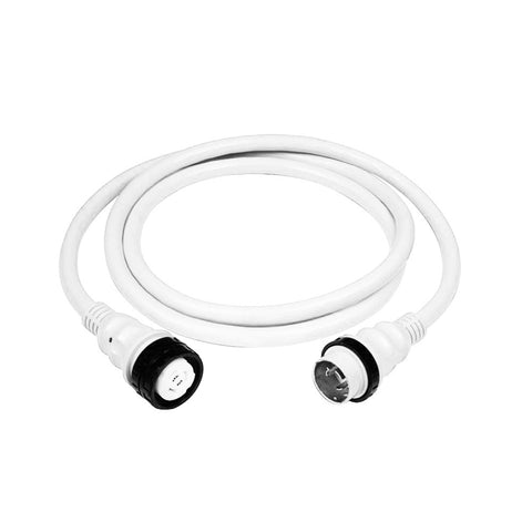 Marinco 50Amp 125/250V Shore Power Cable - 50' - White