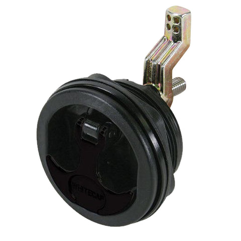 Whitecap T-Handle Latch - Nylon Black/Black - Non-Locking