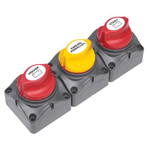 BEP Battery Distribution Cluster f/Single Engine w/Two Dedicated Battery Banks - Vertical Mount