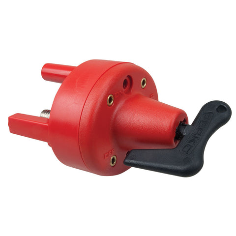 Perko Single Battery Disconnect Switch w/Mounting Ring Legs - Bulkhead Mount