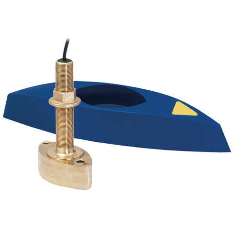 Airmar B45-DT-HB 600W Thru-Hull Transducer w/Fairing Block Humminbird #9 Connector