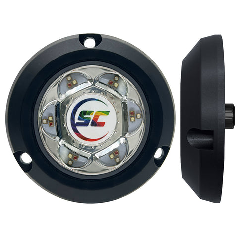 Shadow-Caster SC2 Series Polymer Composite Surface Mount Underwater Light - Full Color