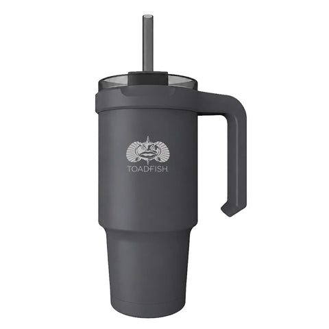 Toadfish SmartGrip Tumbler NonTip  24oz  Grey 1406