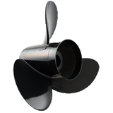 Turning Point Hustler - Right Hand - Aluminum Propeller - LE1/LE2-1321- 3-Blade - 13.25" x 21 Pitch