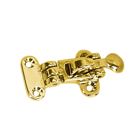 Whitecap Anti-Rattle Hold Down - Polished Brass