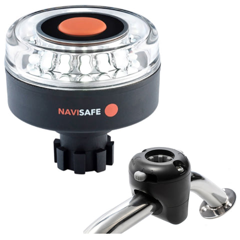 Navisafe Navilight 360 2NM w/Navibolt Base  Rail Mount - Black