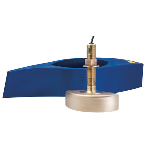 Airmar B285HW Bronze 1kW Wide Beam Chirp Thru-Hull Transducer - Requires Mix and Match Cable