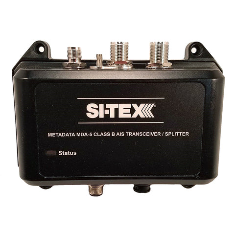SI-TEX MDA-5 Hi-Power 5W SOTDMA Class B AIS Transceiver w/Built-In Antenna Splitter  Long Range Wi-Fi