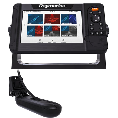 Raymarine Element 7 HV Combo w/HV-100 Transducer  Nav+ US  Canada Chart