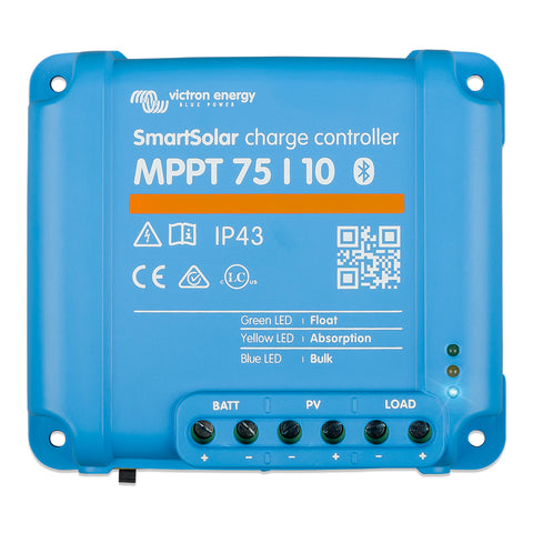 Victron SmartSolar MPPT Solar Charge Controller - 75V - 10Amp - UL Approved
