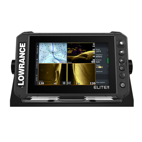 Lowrance Elite FS 7 Chartplotter/Fishfinder with HDI Transom Mount Transducer