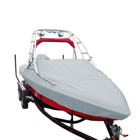 Carver Sun-DURA Specialty Boat Cover f/18.5 Sterndrive V-Hull Runabouts w/Tower