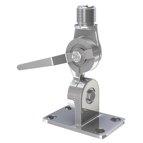 SHAKESPEARE 4187HD STAINLESS STEEL HEAVY DUTY RATCHET MOUNT 4187-HD